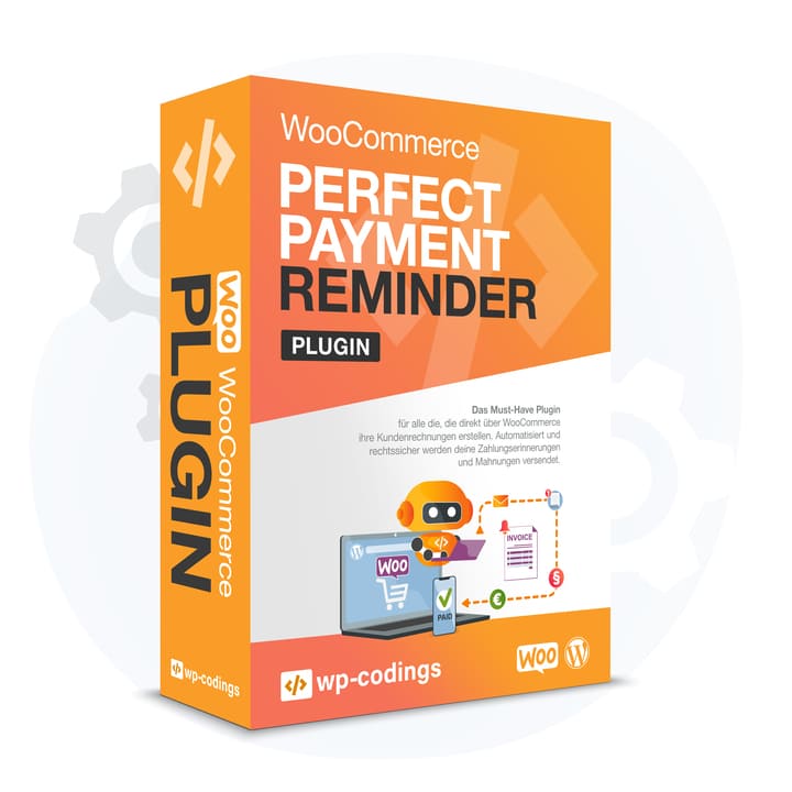 WP-Codings - WooCommerce Perfect Payment Reminder Plugin - Produkbild