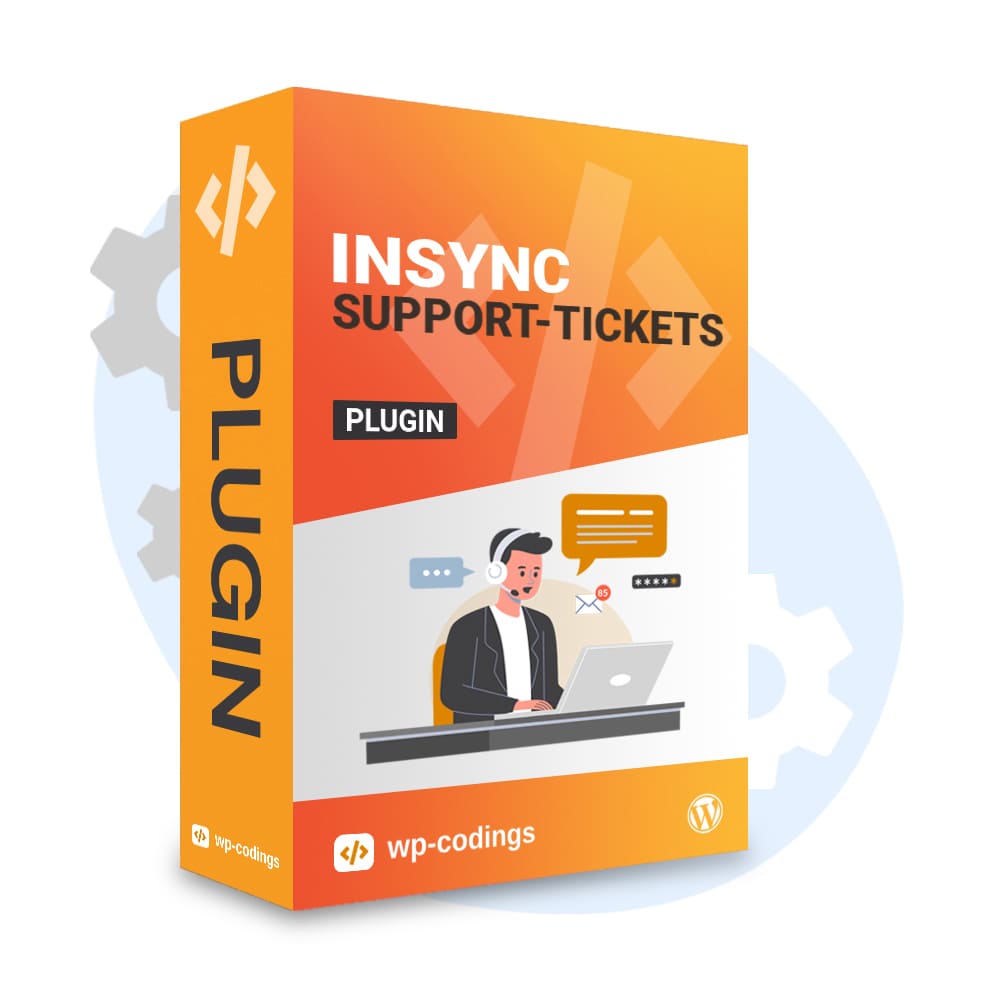 InSync Support-Tickets Plugin - Produktbild